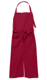 Latzschürze Verona Bag Schlitz Classic 110 x 75 cm - cherry